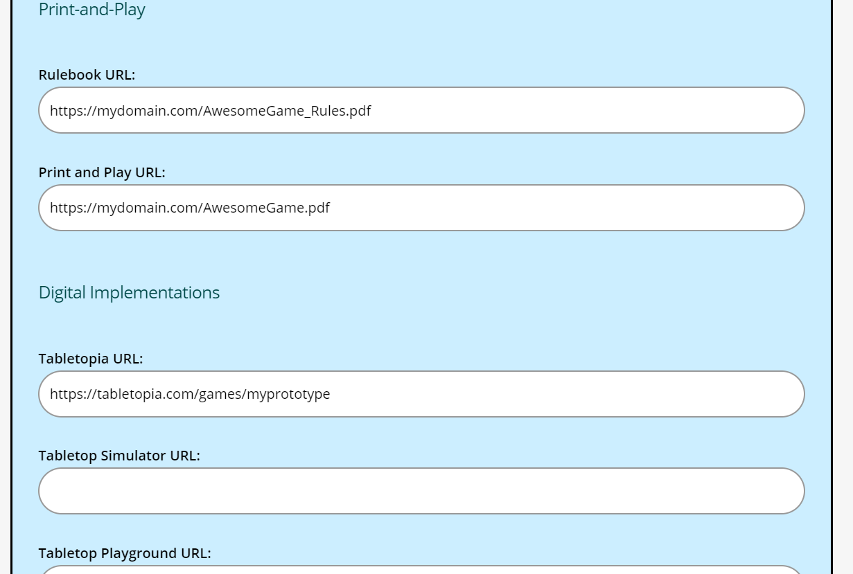 Configure Ways to Play Configure Ways to Play - Screenshot